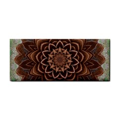 Abstract Art Texture Mandala Hand Towel by Pakrebo