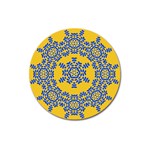 Background Image Decorative Magnet 3  (Round) Front