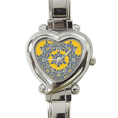 Background Image Decorative Heart Italian Charm Watch by Pakrebo