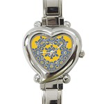 Background Image Decorative Heart Italian Charm Watch Front