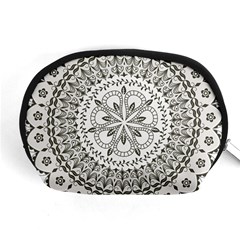 Vector Mandala Drawing Decoration Accessory Pouch (medium) by Pakrebo