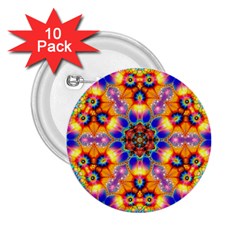 Image Fractal Background Image 2 25  Buttons (10 Pack)  by Pakrebo