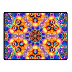 Image Fractal Background Image Double Sided Fleece Blanket (small)  by Pakrebo