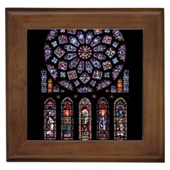 Rosette Cathedral Framed Tiles by Pakrebo