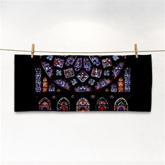 Rosette Cathedral Hand Towel by Pakrebo