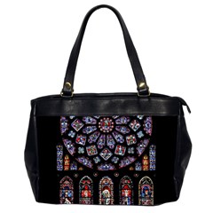 Rosette Cathedral Oversize Office Handbag (2 Sides) by Pakrebo