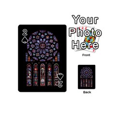 Rosette Cathedral Playing Cards 54 (mini) by Pakrebo