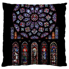 Rosette Cathedral Large Cushion Case (one Side) by Pakrebo