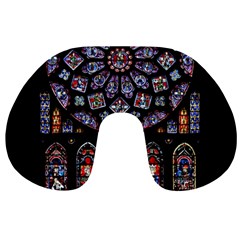 Rosette Cathedral Travel Neck Pillows by Pakrebo