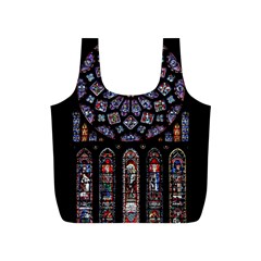 Rosette Cathedral Full Print Recycle Bag (s) by Pakrebo