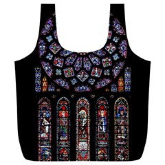 Rosette Cathedral Full Print Recycle Bag (xl) by Pakrebo