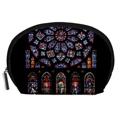 Rosette Cathedral Accessory Pouch (large) by Pakrebo