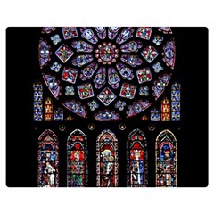 Rosette Cathedral Double Sided Flano Blanket (medium)  by Pakrebo