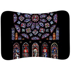 Rosette Cathedral Velour Seat Head Rest Cushion