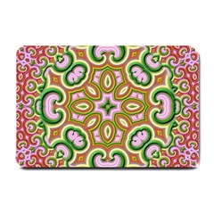 Fractal Art Pictures Digital Art Small Doormat  by Pakrebo