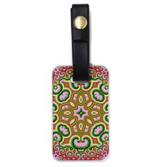 Fractal Art Pictures Digital Art Luggage Tags (one Side)  by Pakrebo