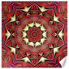 Farbenpracht Kaleidoscope Arts Canvas 12  X 12  by Pakrebo