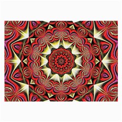 Farbenpracht Kaleidoscope Arts Large Glasses Cloth by Pakrebo