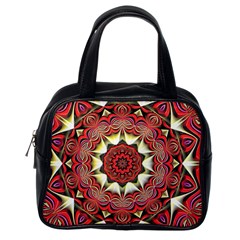 Farbenpracht Kaleidoscope Arts Classic Handbag (one Side) by Pakrebo