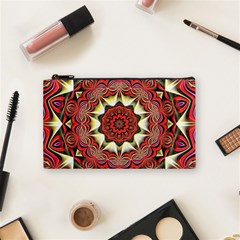 Farbenpracht Kaleidoscope Arts Cosmetic Bag (small) by Pakrebo