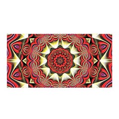 Farbenpracht Kaleidoscope Arts Satin Wrap by Pakrebo