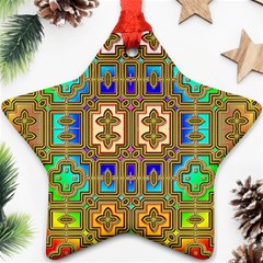 Background Image Tile Geometric Ornament (star) by Pakrebo