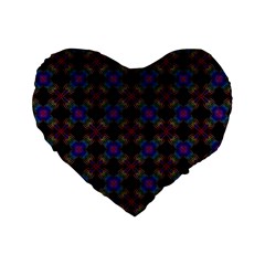 Background Image Pattern Background Standard 16  Premium Heart Shape Cushions by Pakrebo