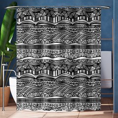 Ethno Seamless Pattern Shower Curtain 60  X 72  (medium)  by Pakrebo