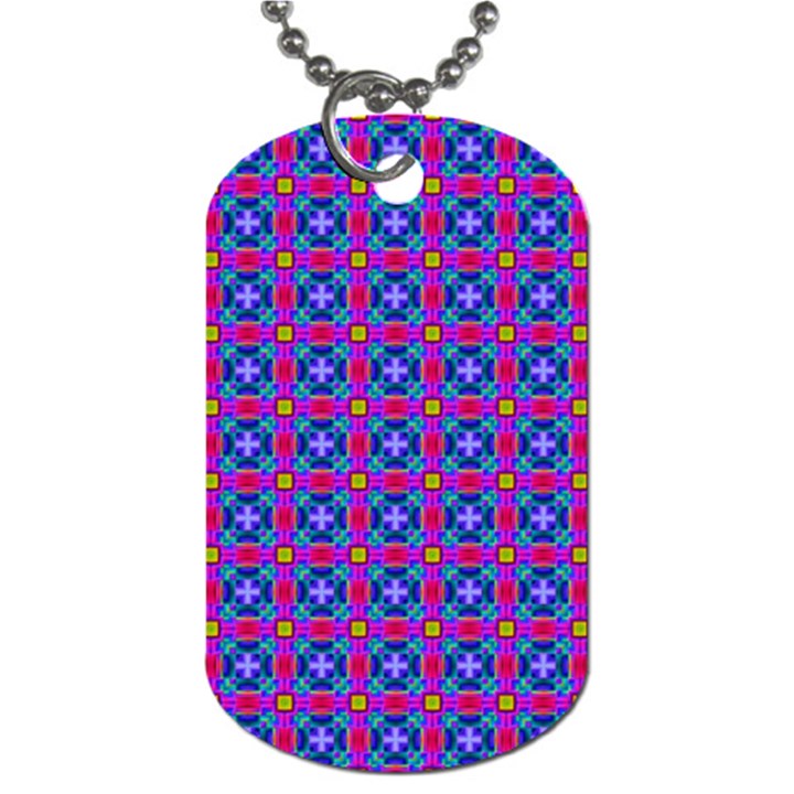 Background Image Decorative Art Dog Tag (Two Sides)