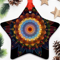 Colorful Prismatic Chromatic Ornament (Star)