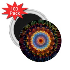 Colorful Prismatic Chromatic 2.25  Magnets (100 pack) 