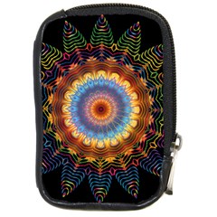 Colorful Prismatic Chromatic Compact Camera Leather Case