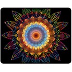 Colorful Prismatic Chromatic Double Sided Fleece Blanket (Medium)  58.8 x47.4  Blanket Front