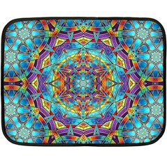 Background Image Wallpaper Double Sided Fleece Blanket (Mini) 