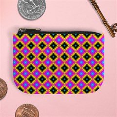 Tile Background Image Design Mini Coin Purse by Pakrebo