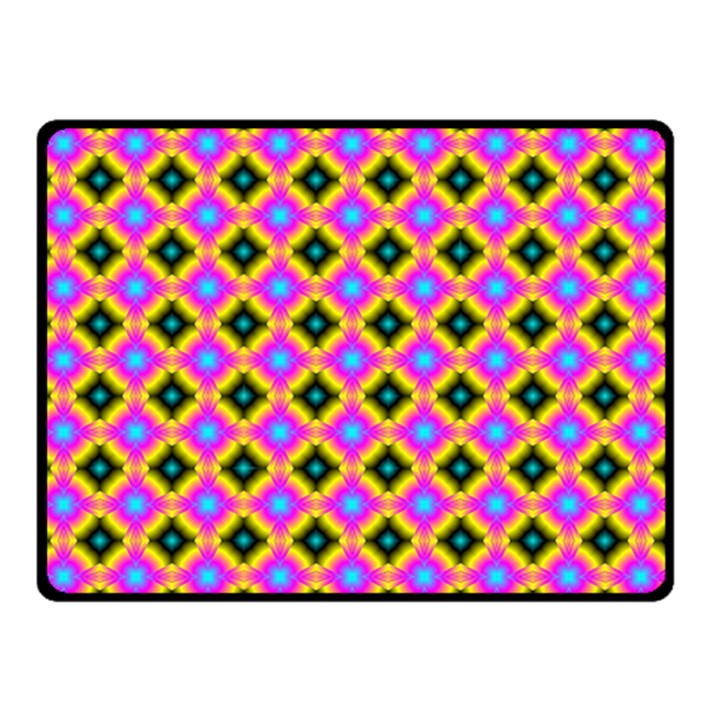 Tile Background Image Design Double Sided Fleece Blanket (Small) 