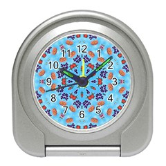 Farbenpracht Kaleidoscope Travel Alarm Clock by Pakrebo