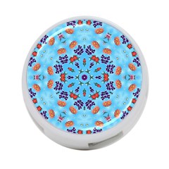 Farbenpracht Kaleidoscope 4-port Usb Hub (two Sides) by Pakrebo