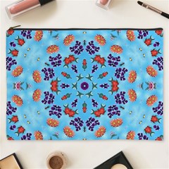 Farbenpracht Kaleidoscope Cosmetic Bag (xxxl) by Pakrebo