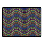 Decorative Ornamental Abstract Double Sided Fleece Blanket (Small)  45 x34  Blanket Back