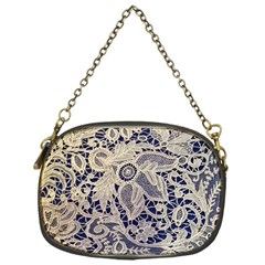 Point De Rose Chain Purse (one Side) by Pakrebo