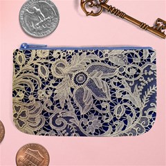 Point De Rose Large Coin Purse by Pakrebo