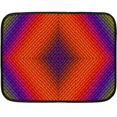 Background Fractals Surreal Design Fleece Blanket (mini) by Pakrebo