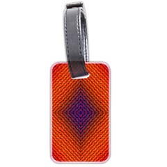 Background Fractals Surreal Design Luggage Tags (two Sides) by Pakrebo