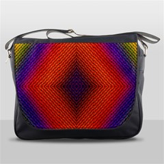 Background Fractals Surreal Design Messenger Bag by Pakrebo