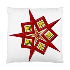 Pattern Tile Decorative Design Star Standard Cushion Case (two Sides) by Pakrebo