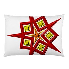 Pattern Tile Decorative Design Star Pillow Case (two Sides) by Pakrebo