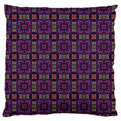 Tile Pattern Background Image Purple Large Cushion Case (one Side) by Pakrebo