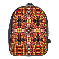 Tile Background Image Creativity School Bag (xl) by Pakrebo