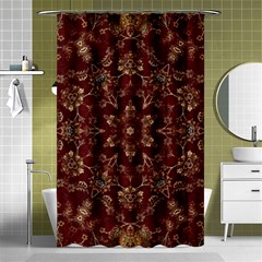 Image Background Pattern Shower Curtain 48  X 72  (small)  by Pakrebo